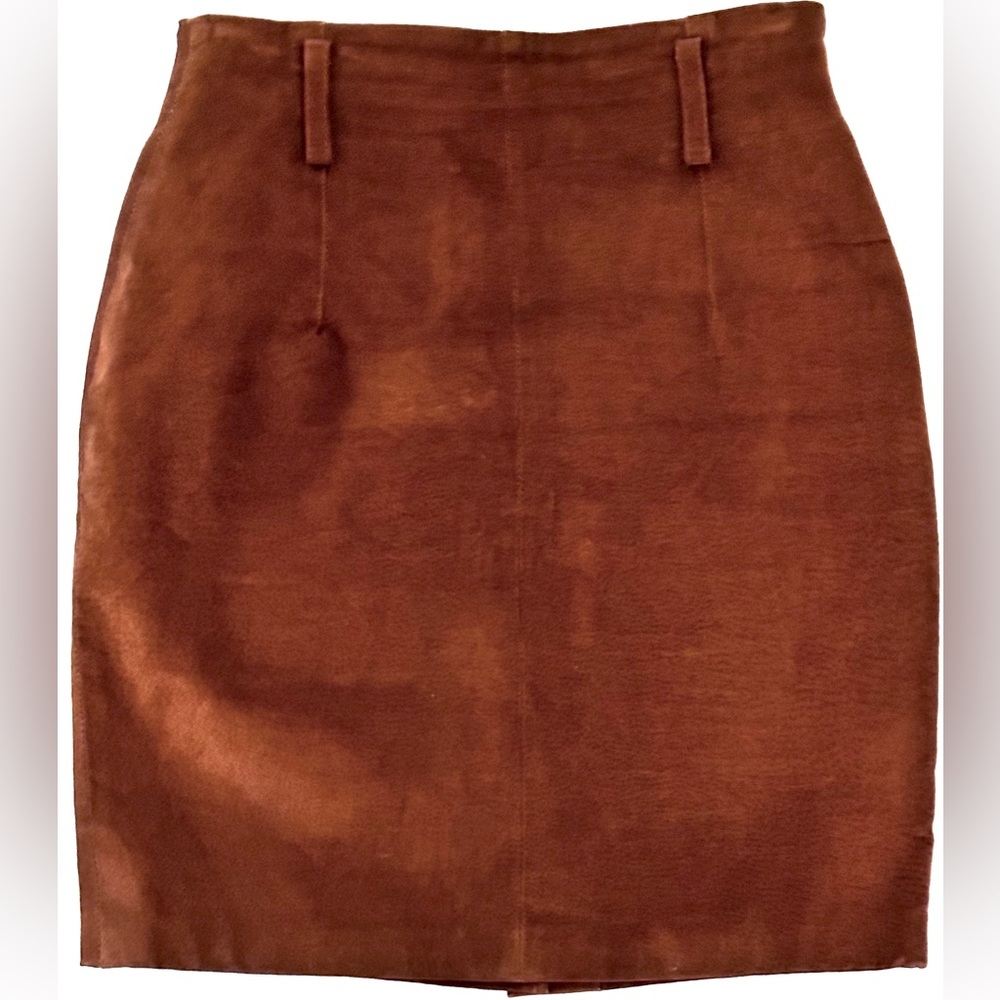 Classic Women's Mini Skirt in Brown